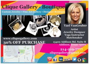 Meet Yael VanGruber Of Clique Gallery In Addison